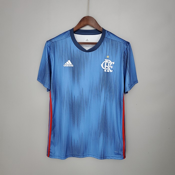Retro Flamengo 18/19 third away version short sleeve training suit