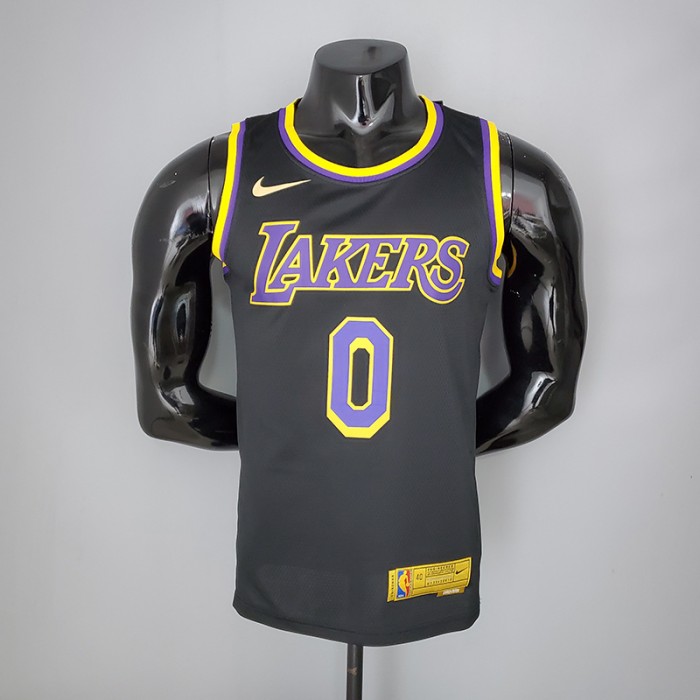 2021 KUZMA#0 Lakers Bonus Edition Black NBA Jersey