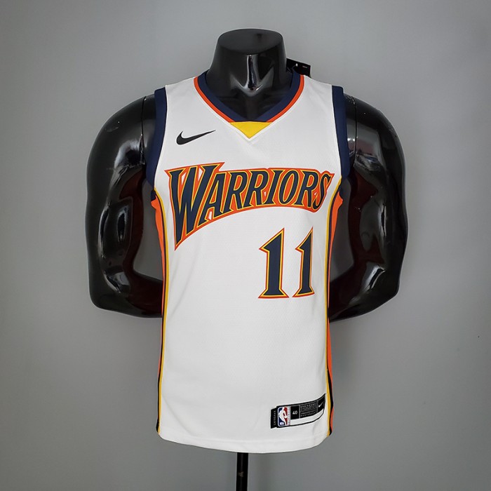 THOMPSON#11 Warriors Rookie White NBA Jersey