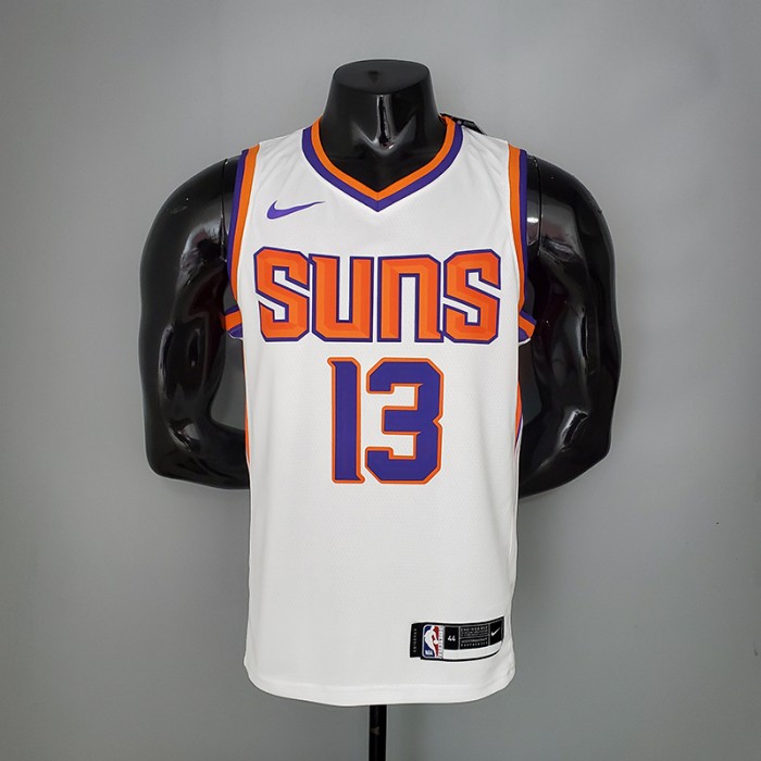 PAUL#13 Phoenix Suns White NBA Jersey