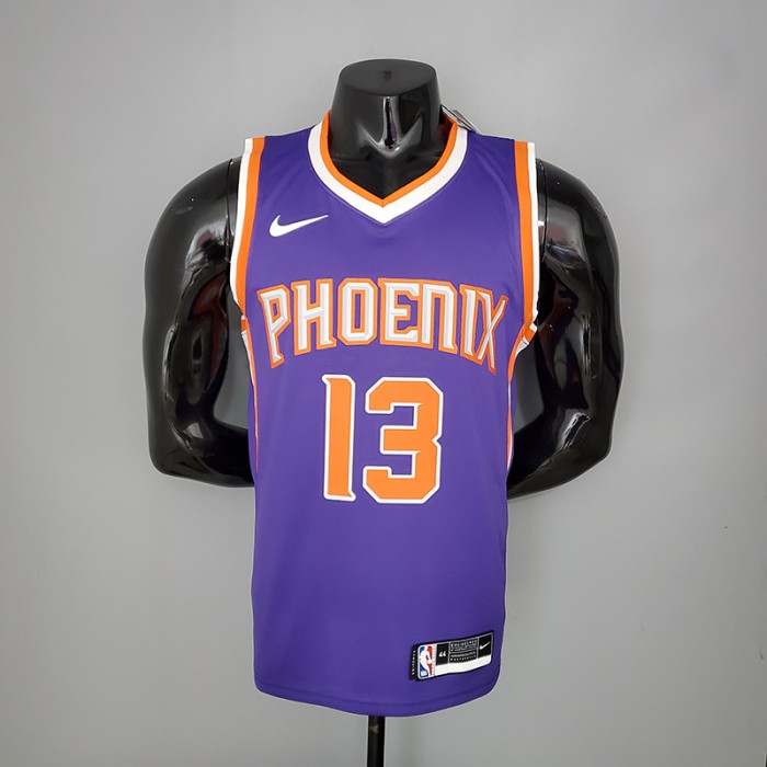 NASH#13 Phoenix Suns Purple NBA Jersey