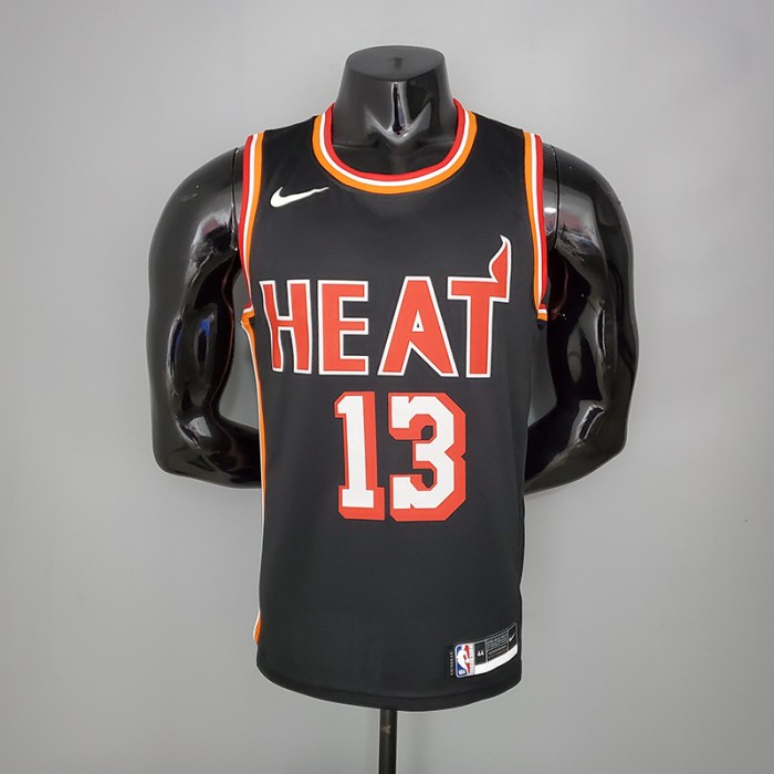 2018 BUTLER#22 Heat Retro Night Black NBA Jersey