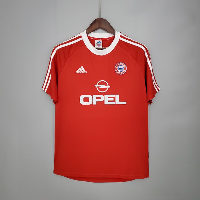 Retro Bayern Munich 00/01 home training suit short sleeve