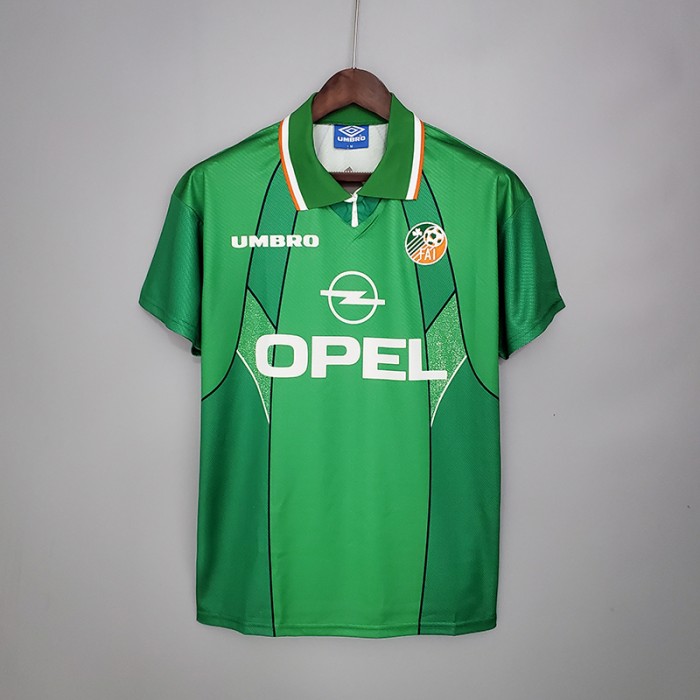 Retro Ireland 94/96 home version short sleeve training suit