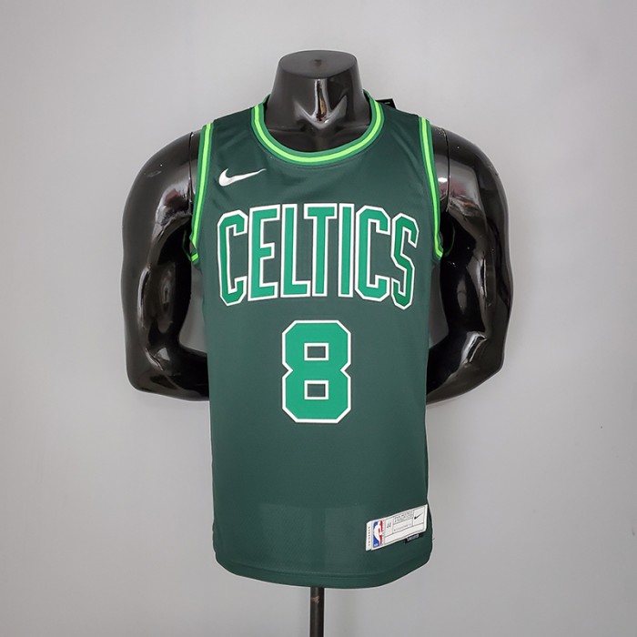 2021 WALKER#8 Celtics Bonus Edition Dark Green NBA Jersey
