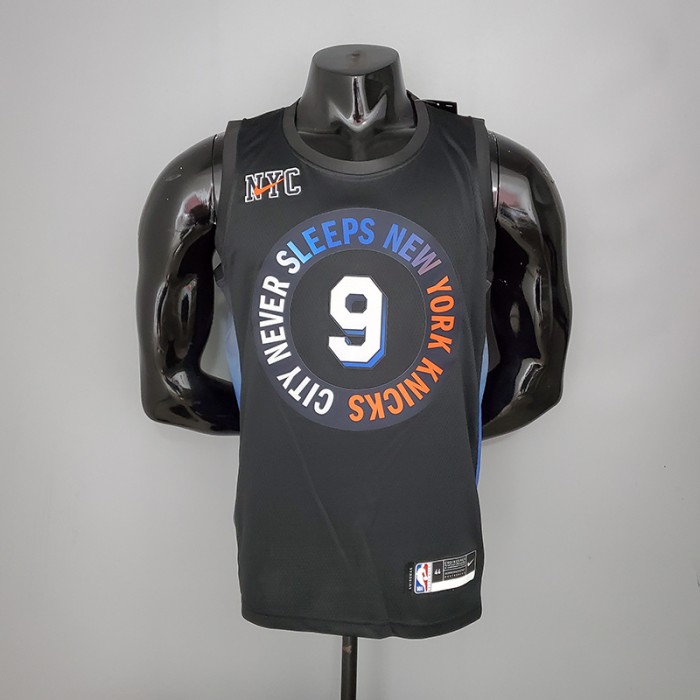 BARRETT 9 Knicks City Edition Black NBA Jersey 8795550