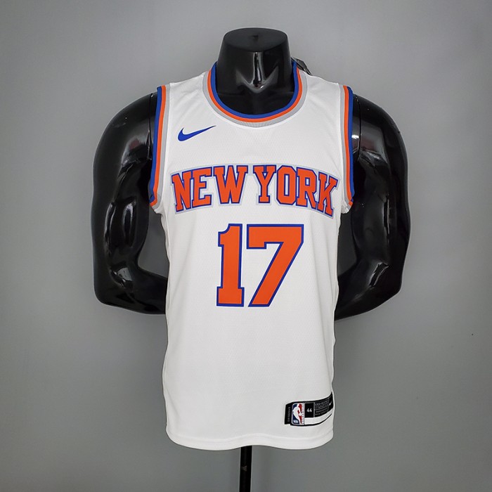 2021 LIN 17 New York Knicks White NBA Jersey 9009164