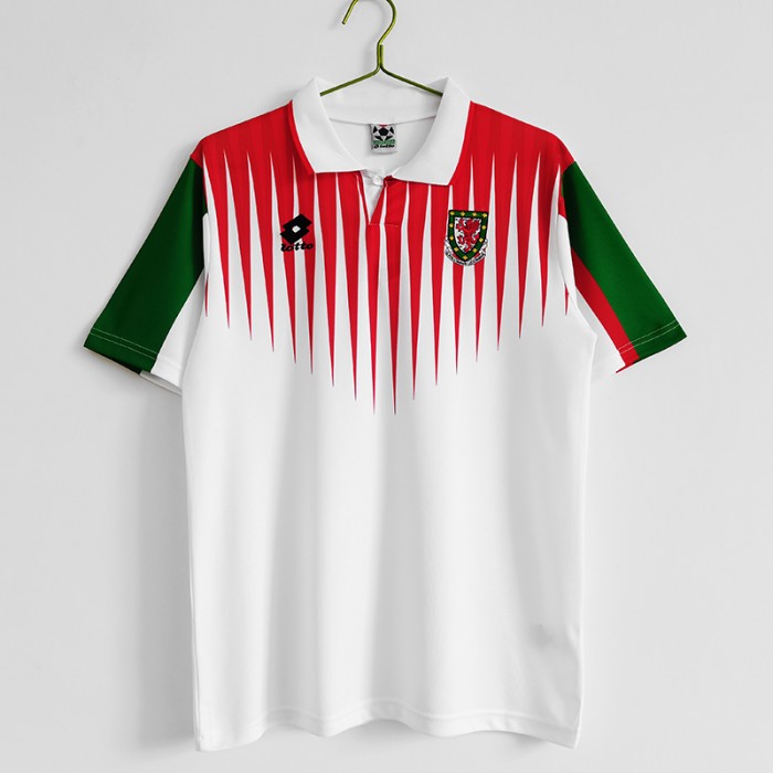 Retro 1996 98 Wales away Jersey version short sleeve 6889087