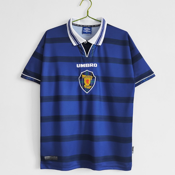 Retro 1998 00 Scotland home Jersey version short sleeve 7017294