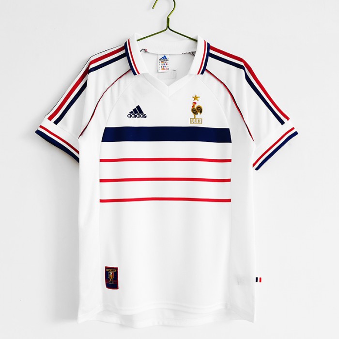 Retro 1998 France away Jersey version short sleeve 5682933