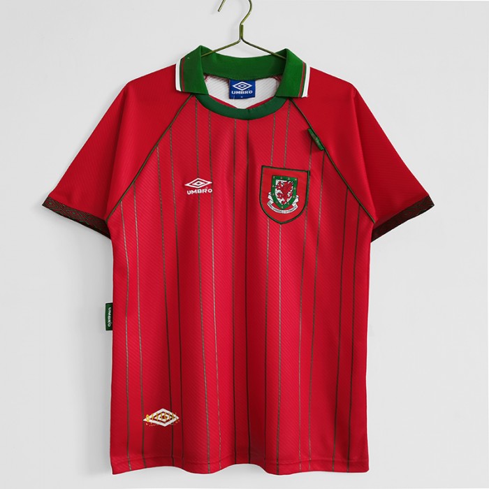 Retro 1994 96 Wales home Jersey version short sleeve 7251650
