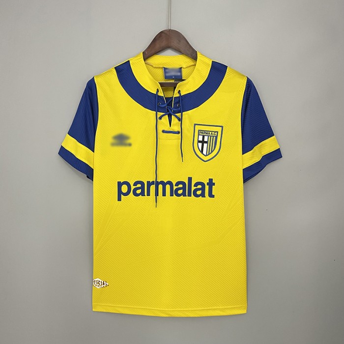Retro Parma 93 95 home Jersey version short sleeve 3073632
