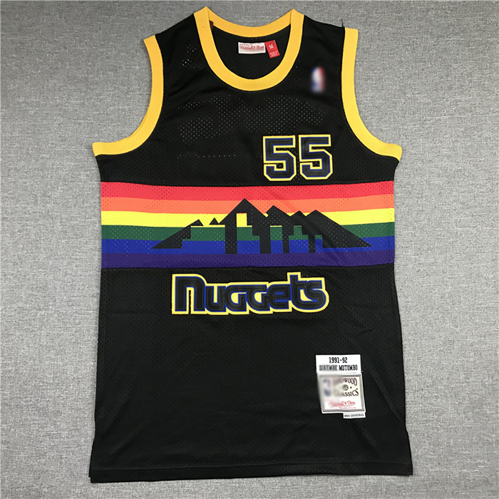 Denver Nuggets 55 Black Snow Mountain Edition NBA Jersey 8132822