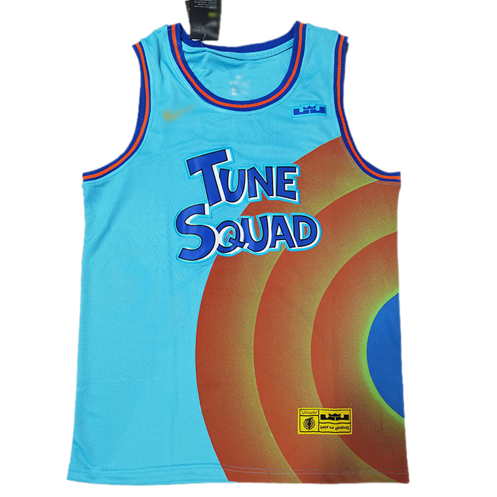 Air slam dunk 6 LeBron James Blue NBA Jersey 9435798