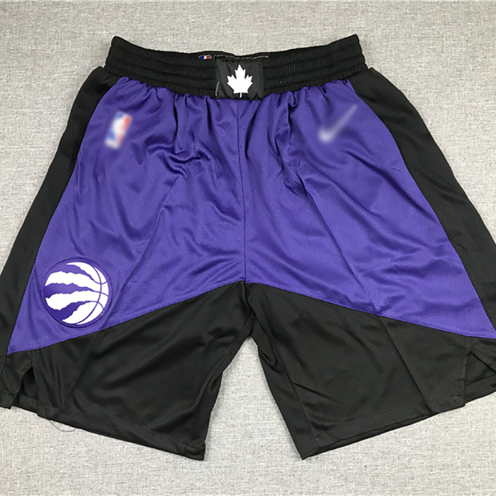 Toronto Raptors Black Purple NBA shorts 178713