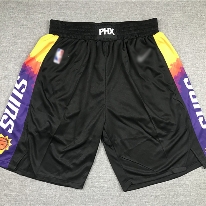 PHOENIX SUNS Black Purple NBA shorts 5186096