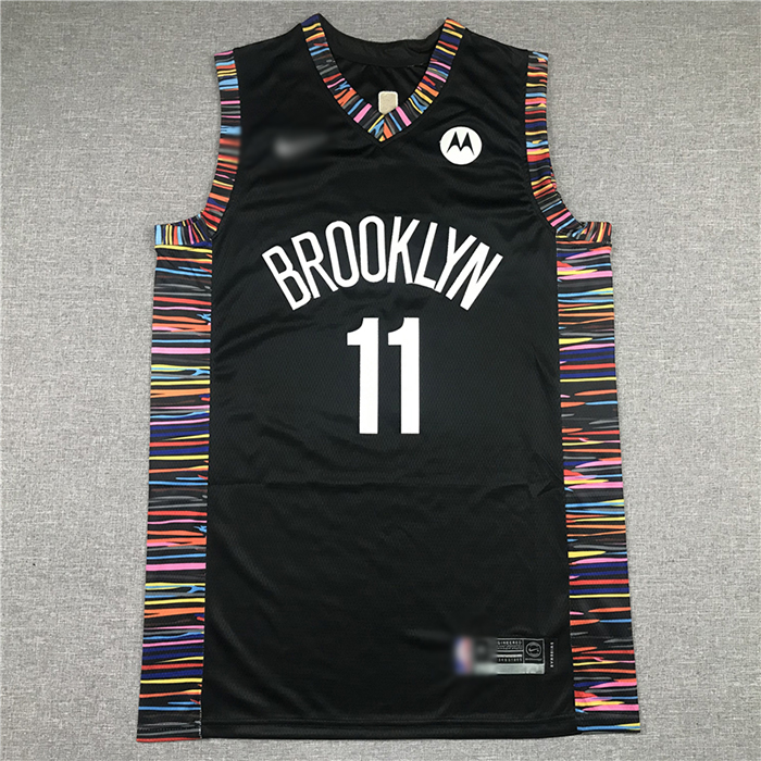 Brooklyn Nets 11 City Edition Black NBA Jersey 2097748