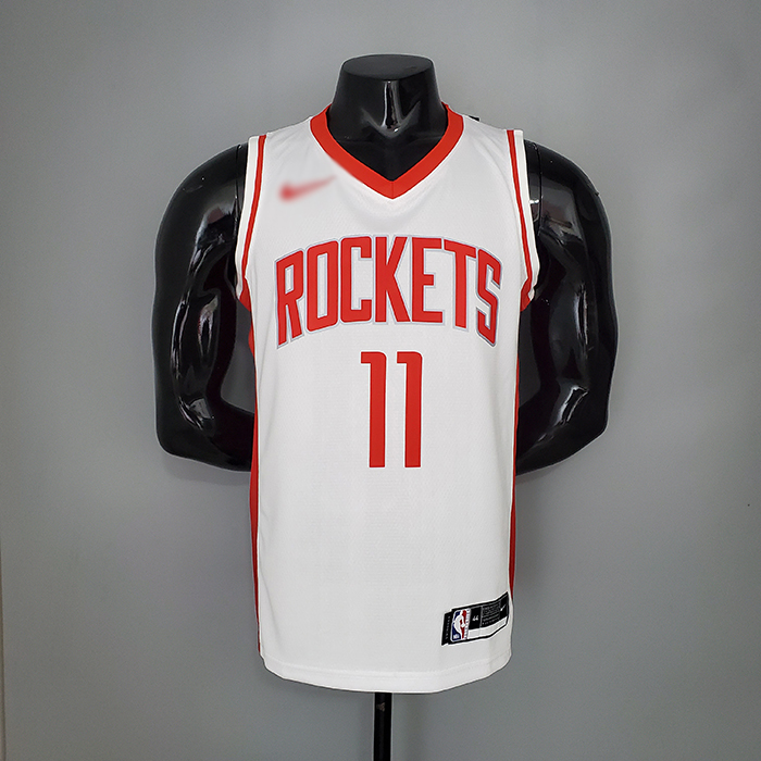2021 YAO 11 Houston Rockets White NBA Jersey 1248189
