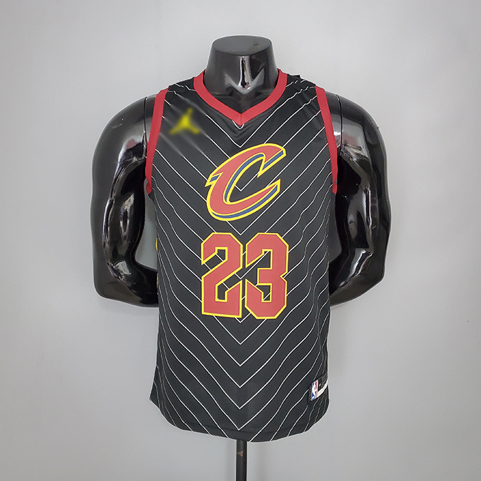 2021 JAMES 23 Cleveland Cavaliers JORDAN Theme Limited Edition Black NBA Jersey 7539719