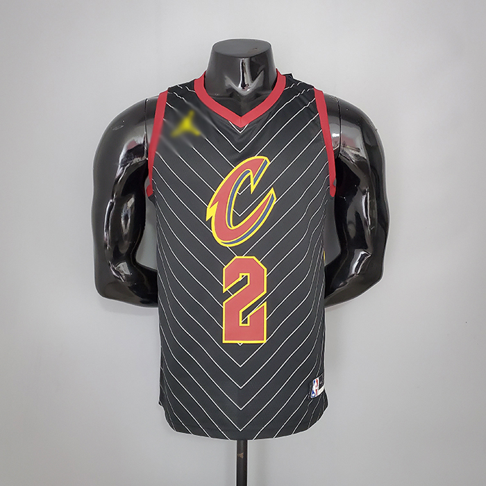 2021 IRVING 2 Cleveland Cavaliers JORDAN Theme Limited Edition Black NBA Jersey 6744901