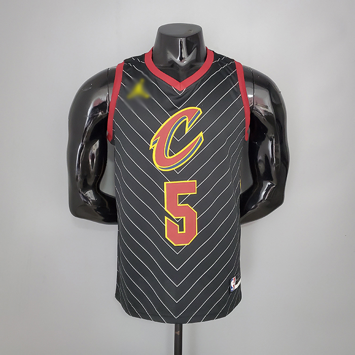2021 SMITH JR 5 Cleveland Cavaliers JORDAN Theme Limited Edition Black NBA Jersey 7756462