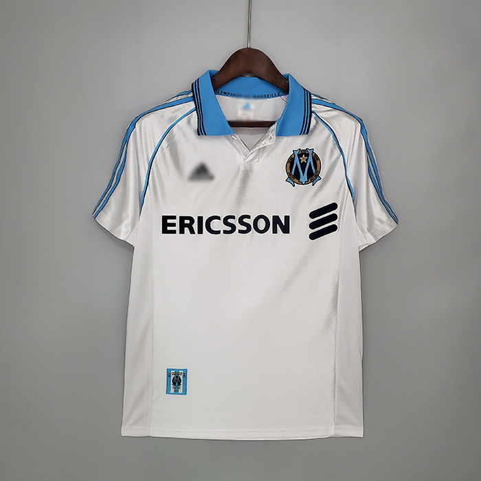 Retro 98 99 Marseille home Jersey version short sleeve 2467712