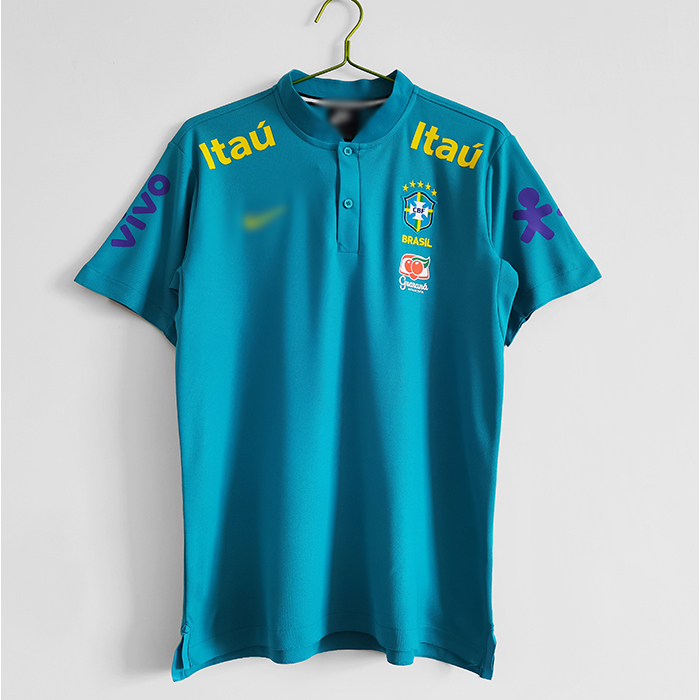 2021 Retro Brazil POLO Jersey version short sleeve 4302931