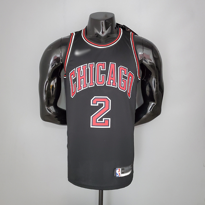 BALL 2 Chicago Bulls black NBA jersey 4063107