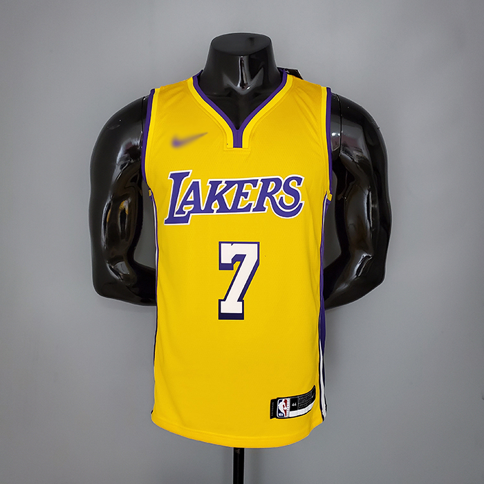 ANTHONY 7 Lakers yellow NBA jersey 9172447