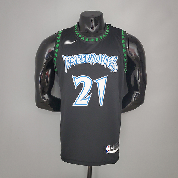 ROSE#25 2018 Retro Timberwolves Black NBA Jersey-1099193