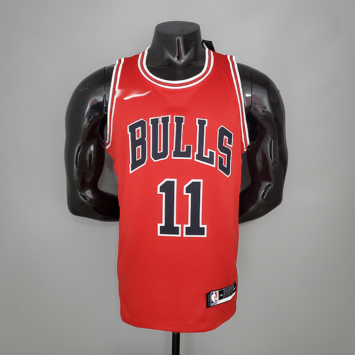 DeROZAN#11 Chicago Bulls Red NBA jersey-2056785