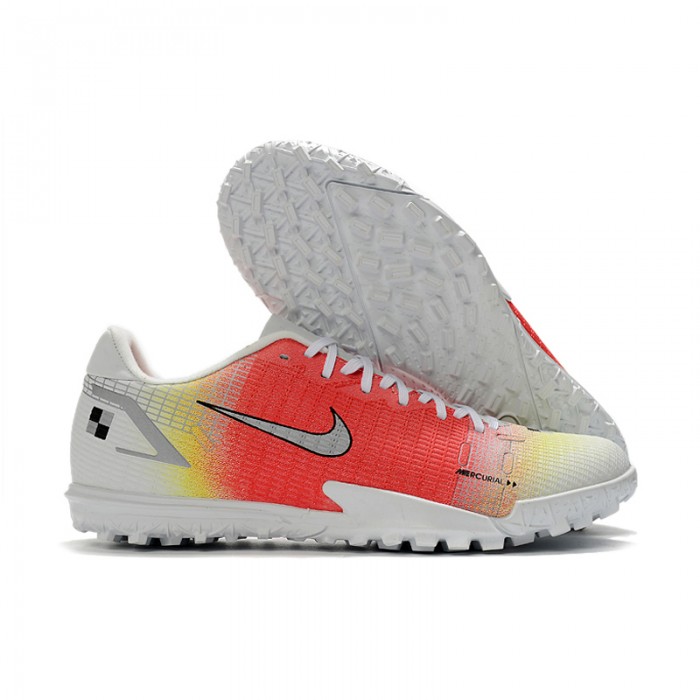 Vapor 14 Academy AG Soccer Shoes White Red-2398057