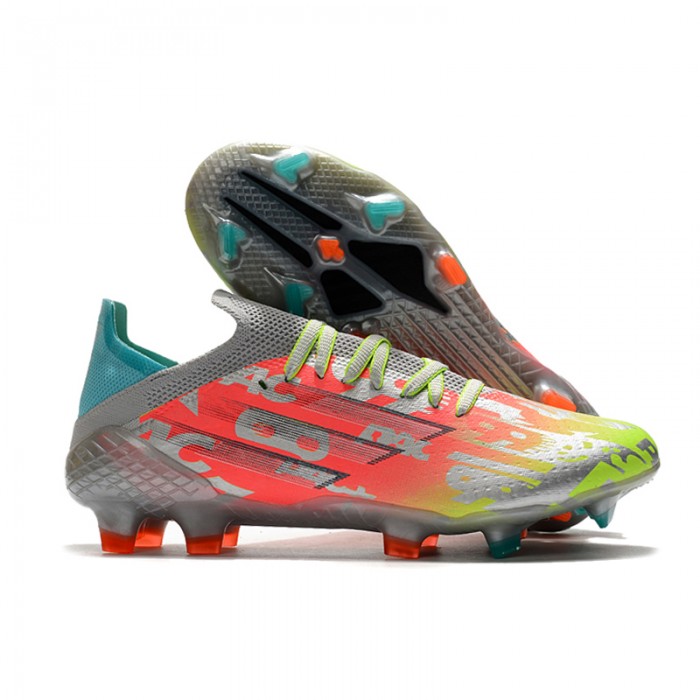 SPEEDF LOW.1 FG Soccer Shoes White Red-9327416