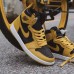 Air Jordan 1 Retro High Og Pollen 575441-701 Gs Running Shoes-Black/Yellow-3391986