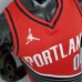 Trail blazer Anthony #00 (JORDAN style) red NBA jersey-5791124