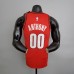 Trail blazer Anthony #00 (JORDAN style) red NBA jersey-5791124