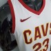 Cleveland Cavaliers James #23 White NBA Jersey-9321532