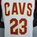 Cleveland Cavaliers James #23 White NBA Jersey-9321532