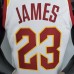 Cleveland Cavaliers James #23 White NBA Jersey-9321532