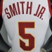 Cleveland Cavaliers Smith JR.#5 White NBA Jersey-3586882