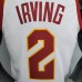 Cleveland Cavaliers Irving #2 White NBA Jersey-8215918