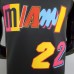 2022 Season Heat Team Butler #22 City Edition Black NBA Jersey-8862039