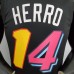 2022 Season Heat Team Herro #14 City Edition Black NBA Jersey-9719401