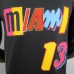 2022 Season Heat Adebayor #13 City Edition Black NBA Jersey-2170519
