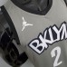 Nets Griffin #2 Flying Man Grey NBA Jersey-2750843