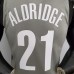 Nets Aldridge #21 Flyer Grey NBA Jersey-2154315