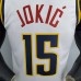 Denver Nuggets Jokic #15 Limited White NBA Jersey-5374514
