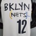 Brooklyn Nets Harris #12 graffiti (white) NBA jersey-4336940