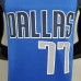 Lone Ranger Doncic#77 Blue NBA Jersey-5605581