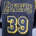 Los Angeles Lakers Howard#39 Snake Print Black NBA Jersey-8499699